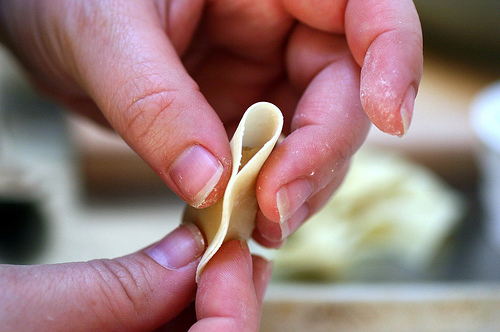 Potato dish alternatives: Quick potato pierogi by Smitten Kitchen