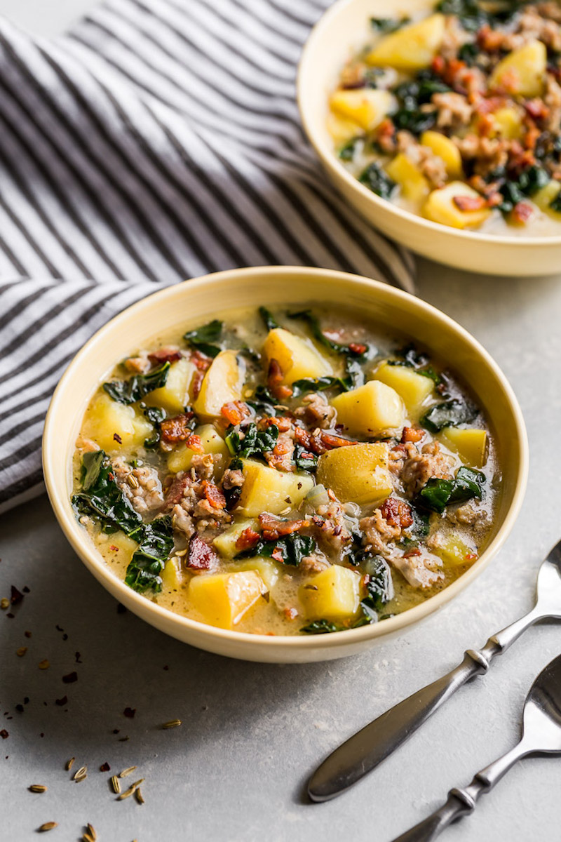 Weekly meal plan: Instant Pot Zuppa Toscana