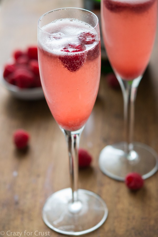 Champagne punch for New Year's Eve: Champagne punch bellini | Crazy for Crust