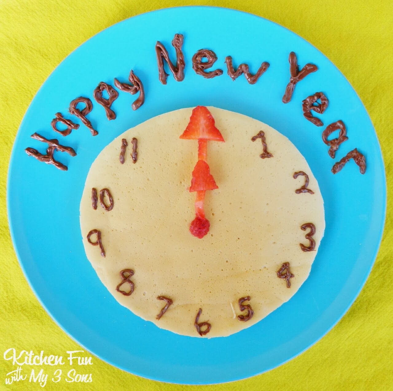 New Year's breakfast for kids: Kitchen Fun with my three sons