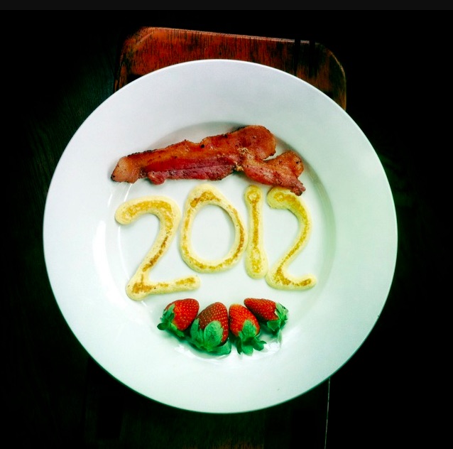 New Year's breakfast for kids: Pancakes by The Jolly Tomato