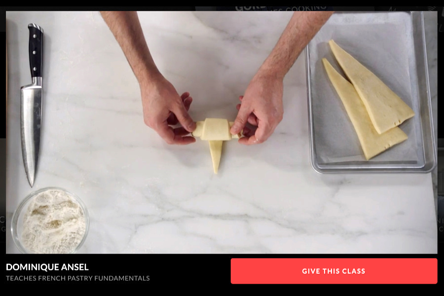 Dominique Ansel Masterclass video course in French pastry techniques