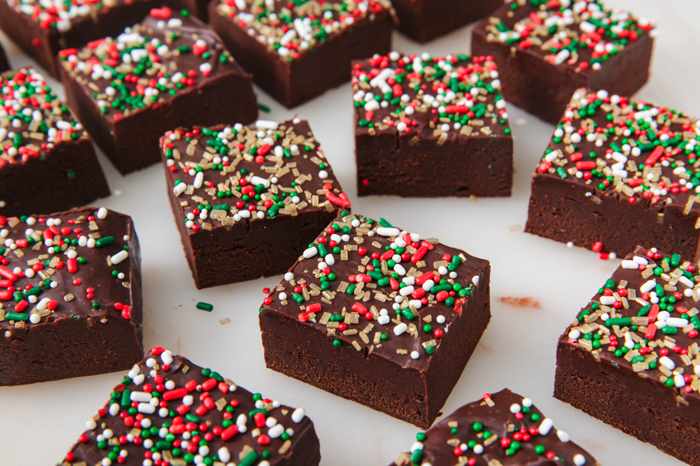 Holiday Bake Sale: Christmas Fudge on Delish.com