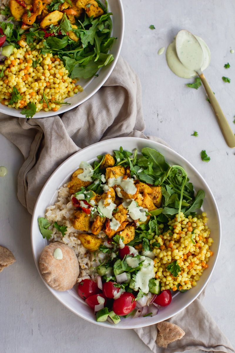 Weekly meal plan: Mediterranean Bowls at Sunny Thymes