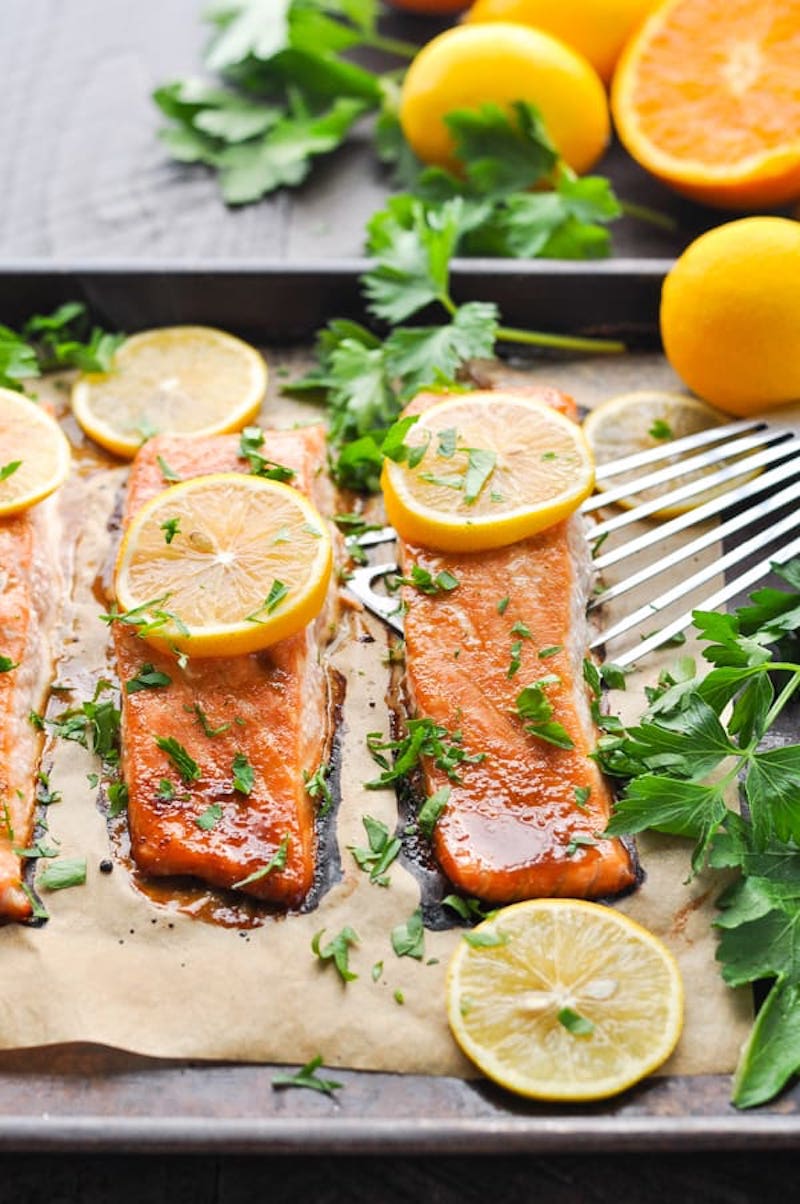 Weekly meal plan: Honey Soy Glazed Salmon at The Seasoned Mom Weekly meal plan: Honey Soy Glazed Salmon at The Seasoned Mom