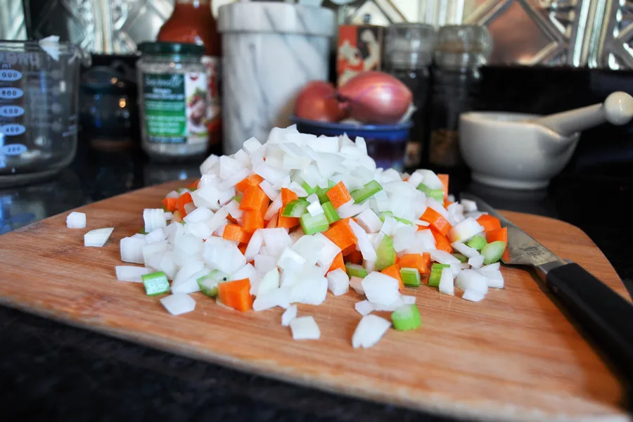 How to make mirepoix: This diced vegetable mixture will be your mealtime hero!