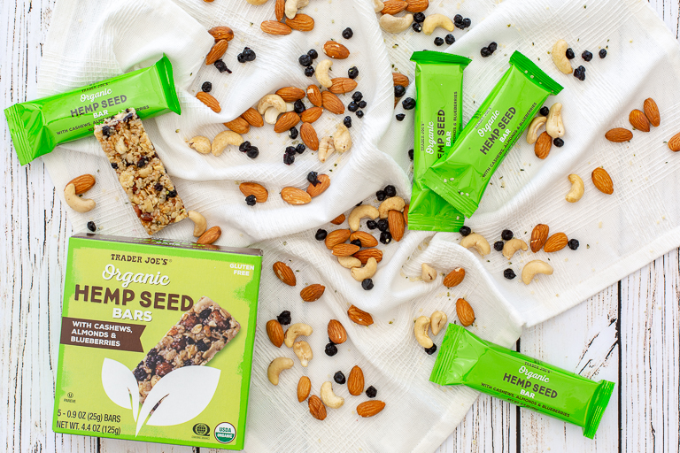 Best Trader Joe's low-sugar snacks: Organic Hemp Seed Bars
