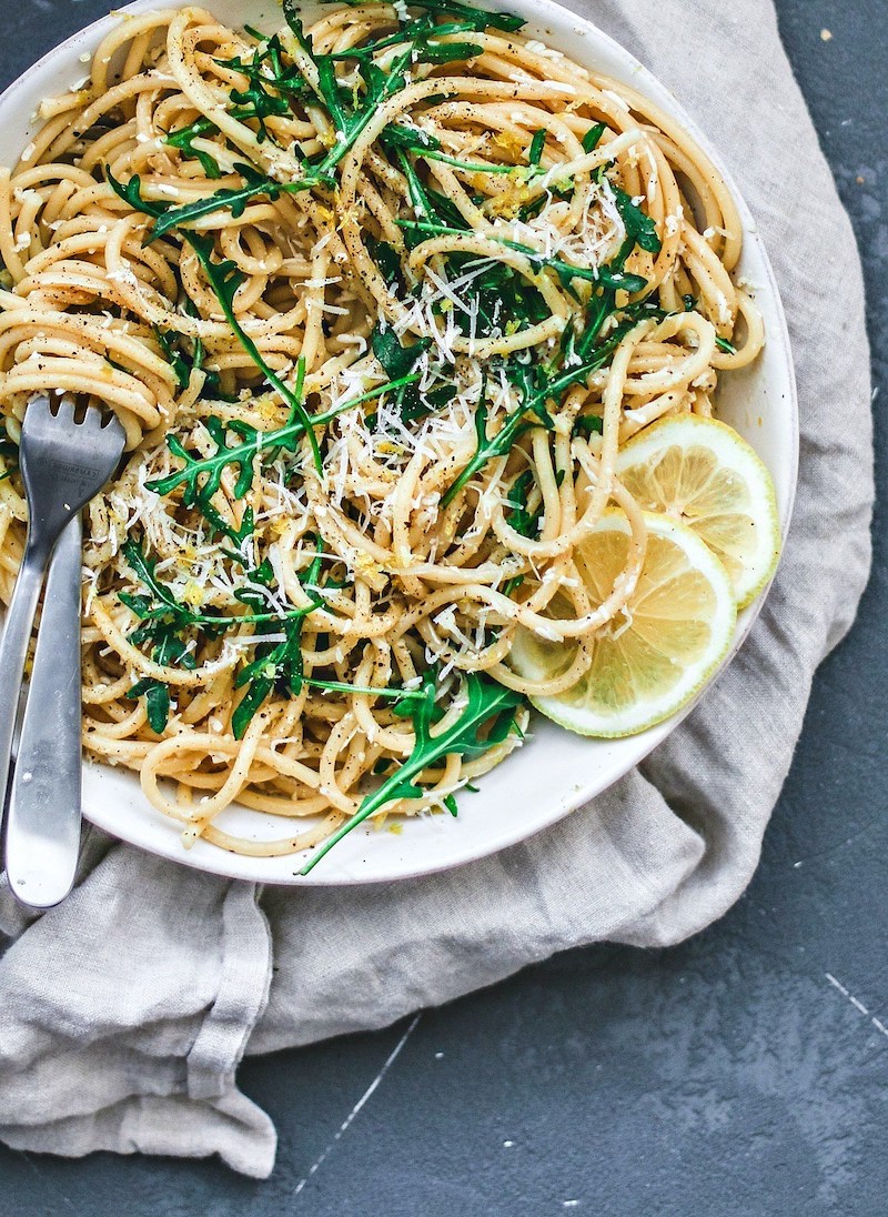 Weekly meal plan: Pasta al Limone at Killing Thyme