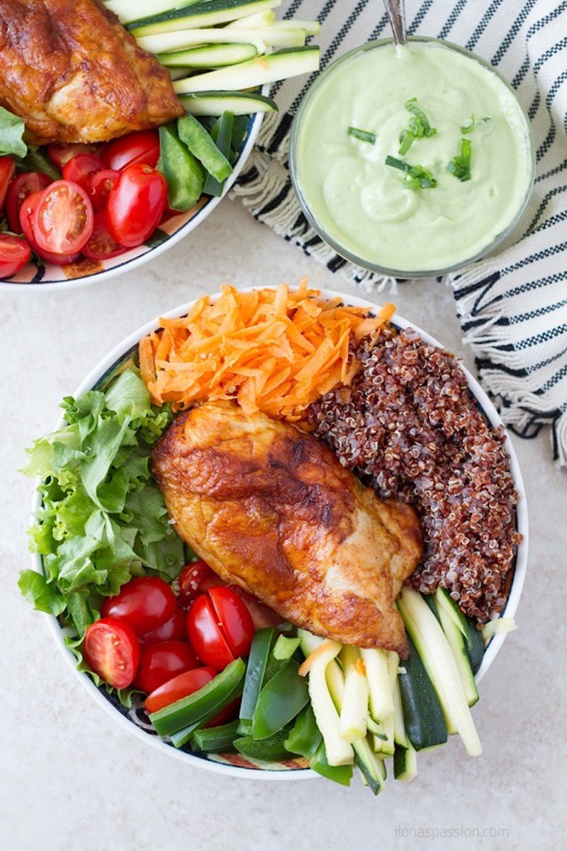 Weekly meal plans: Buddha Bowls at Ilona's Passion