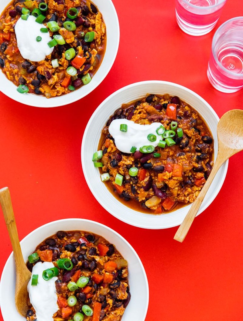 Weekly meal plan: Vegan Chili at Live Eat Learn