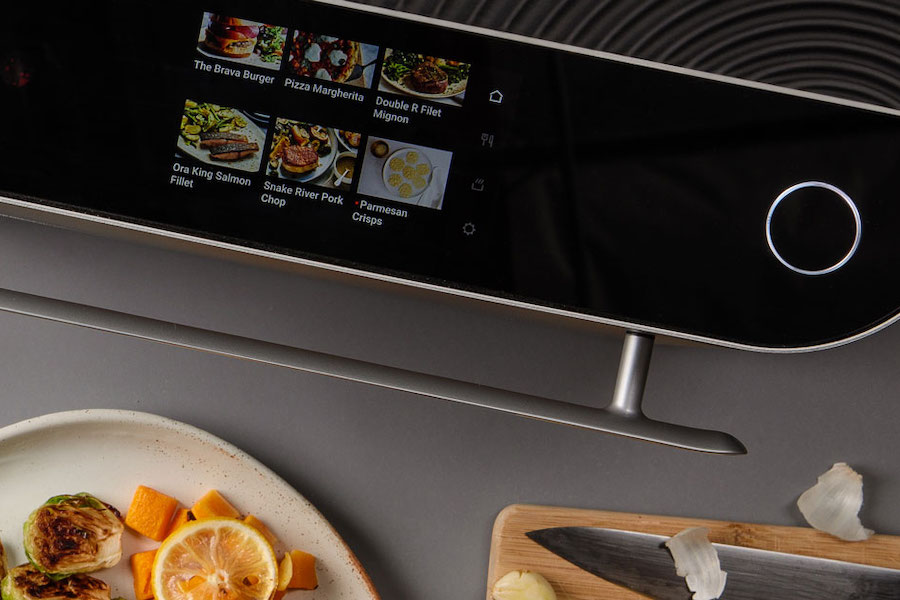 Brava Oven review: Cooking times are pre-set. Just tap on the recipe you chose, and the oven will cook it for you. Brava Oven review: Cooking times are pre-set. Just tap on the recipe you chose, and the oven will cook it for you.