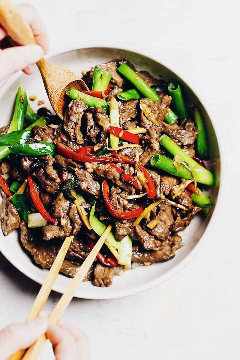 Weekly meal plan: Paleo Mongolian Beef at I Heart Umami