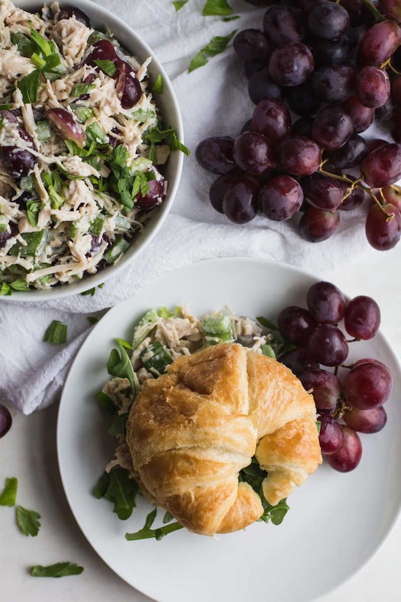 Weekly meal plan: Chicken Salad Sandwiches at Sara J. Hauser