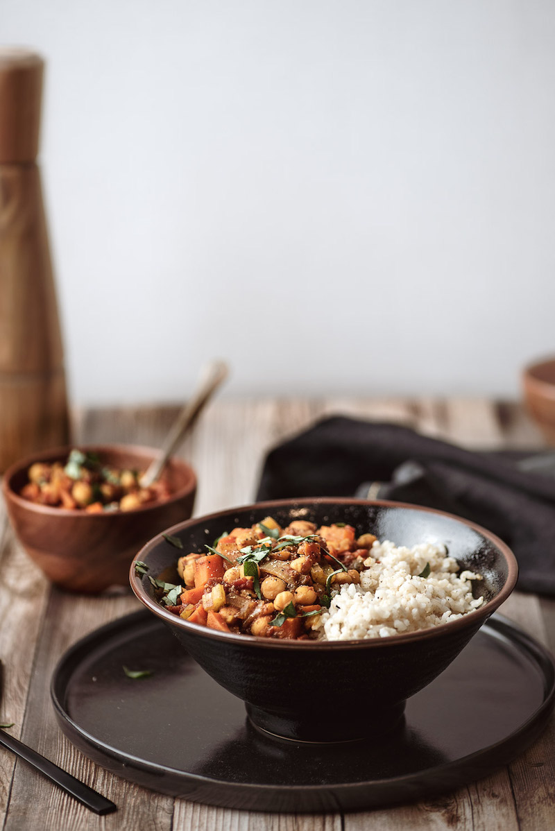 Weekly meal plan: Moroccan Chickpeas & Rice at Rise, Shine, Cook