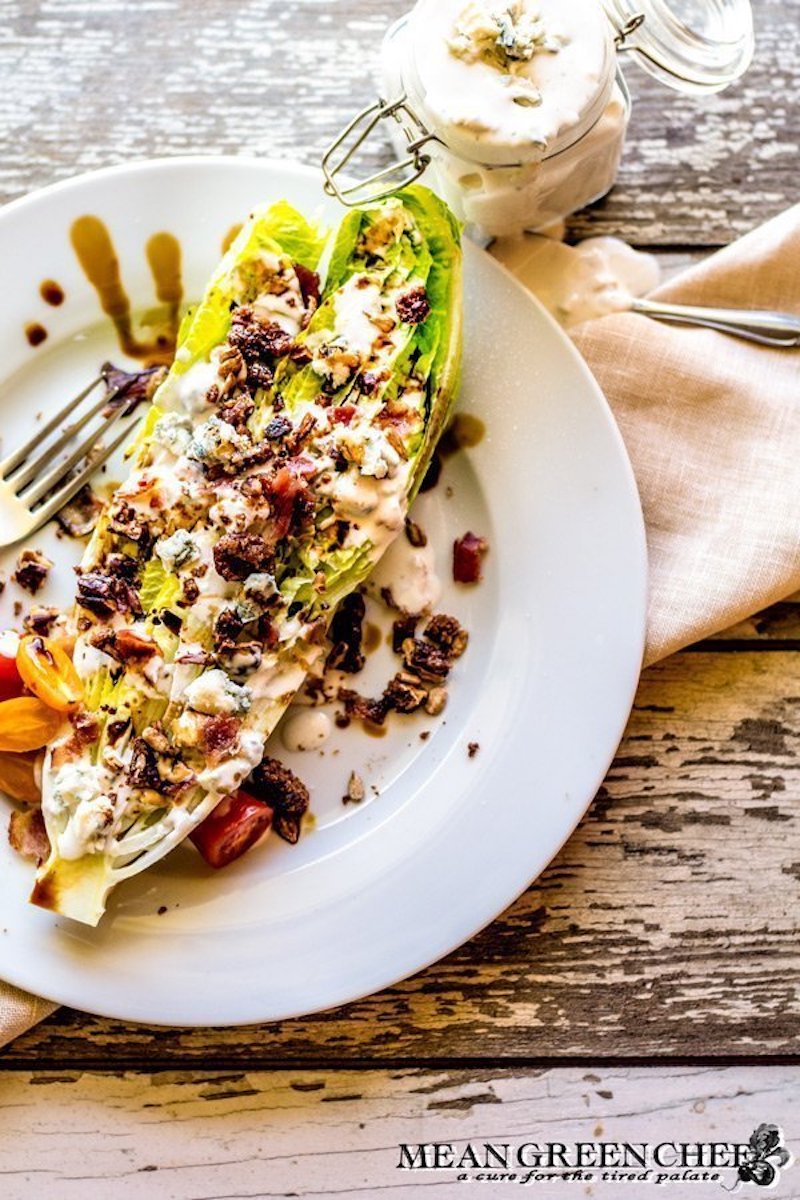 Weekly Meal Plan: Romaine Salad at Mean Green Chef