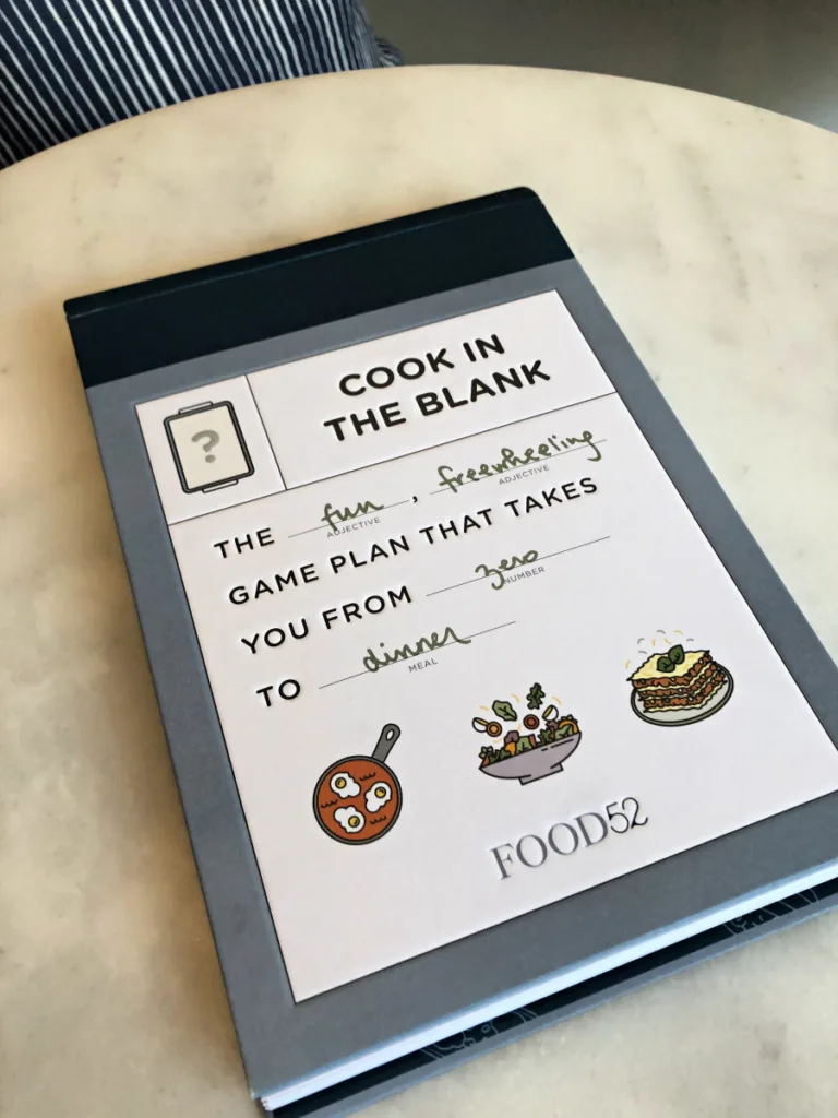 Cook in the Blank: The new fill-in-the-blank cookbook by Food 52