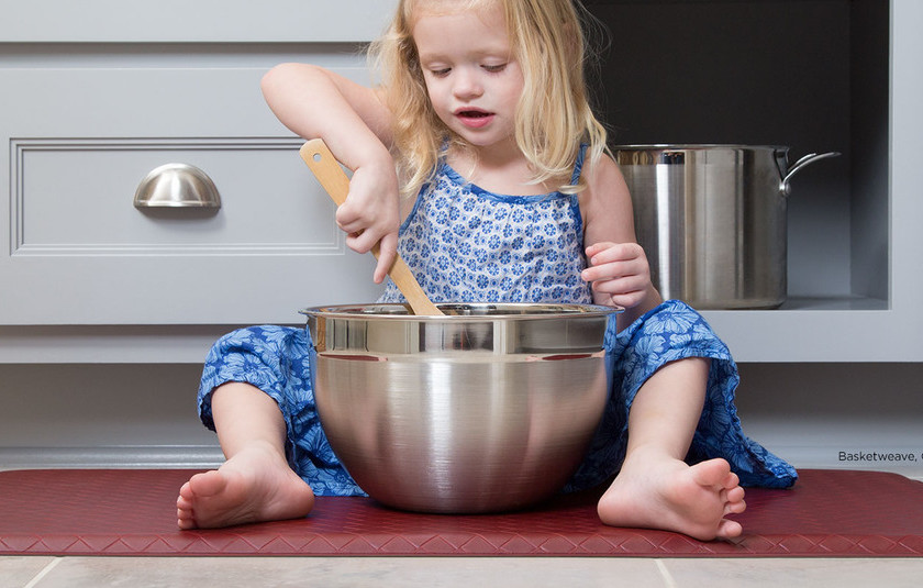GelPro classic kitchen mat in basketweave GelPro classic kitchen mat in basketweave