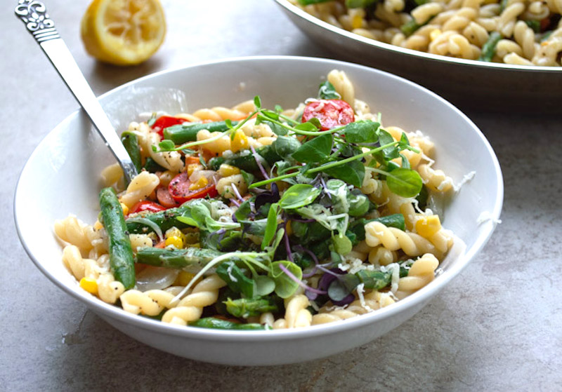 Weekly meal plan: Spring Harvest Pasta at North Coast Eats