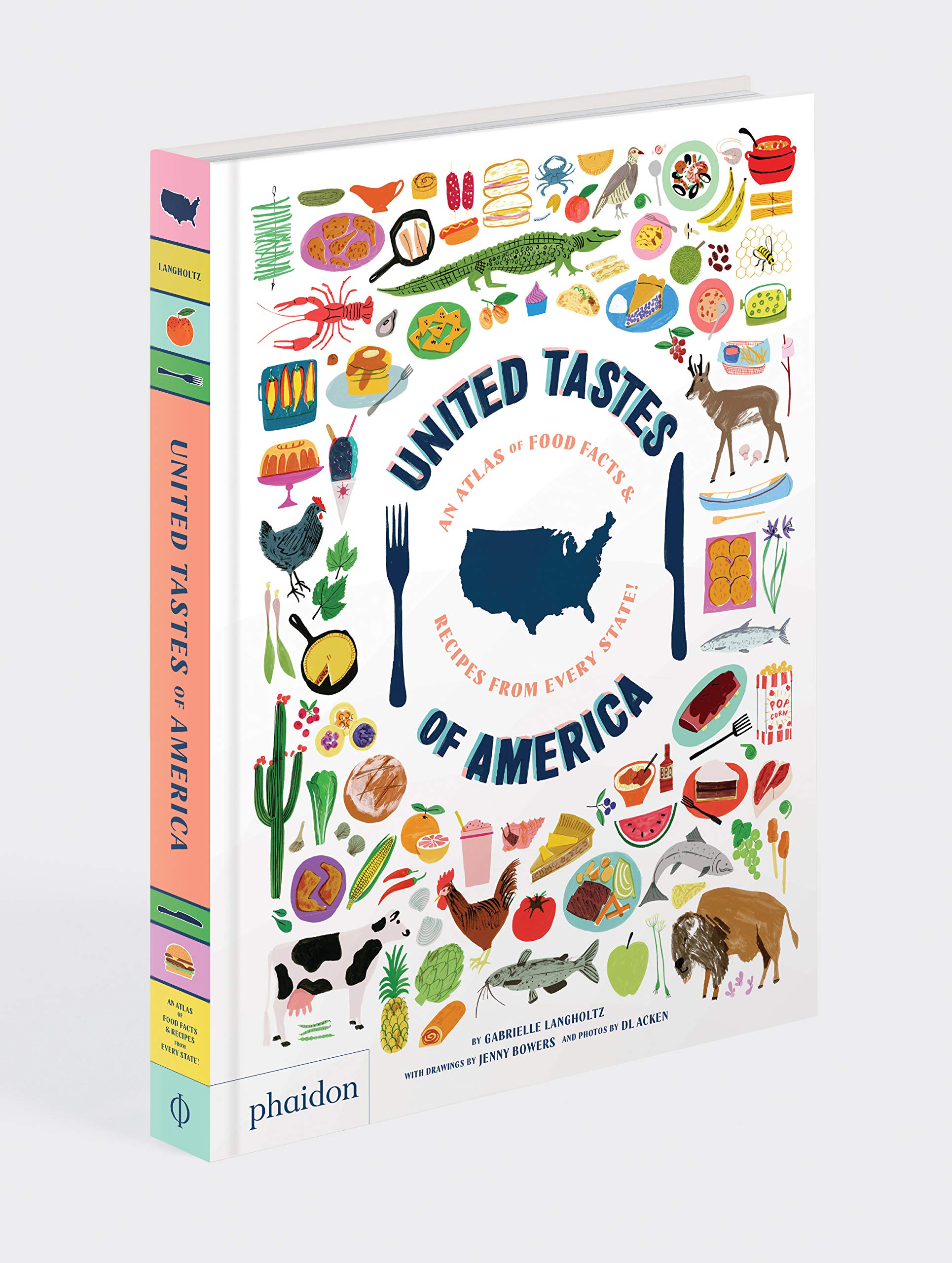 United Tastes of America: This state-by-state cookbook and atlas is the perfect road trip companion