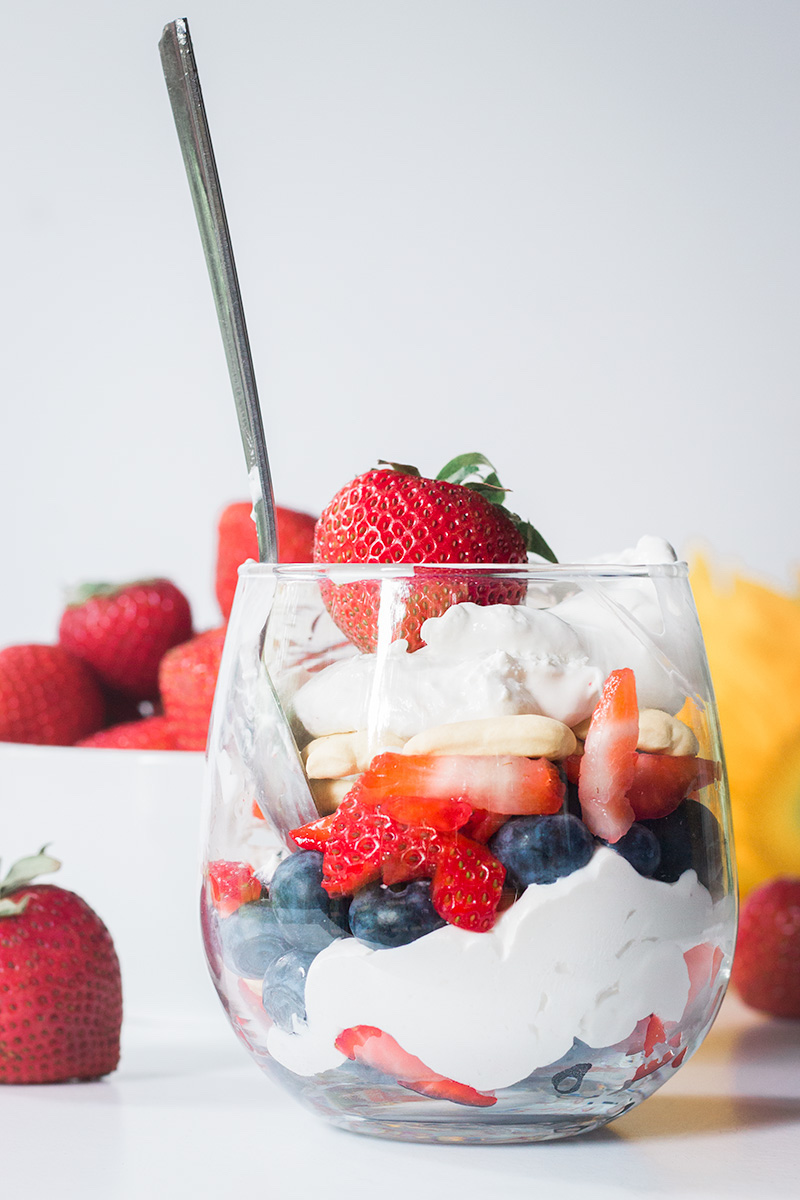 Fourth of July fruit desserts: Vegan Parfaits at Bear Plate