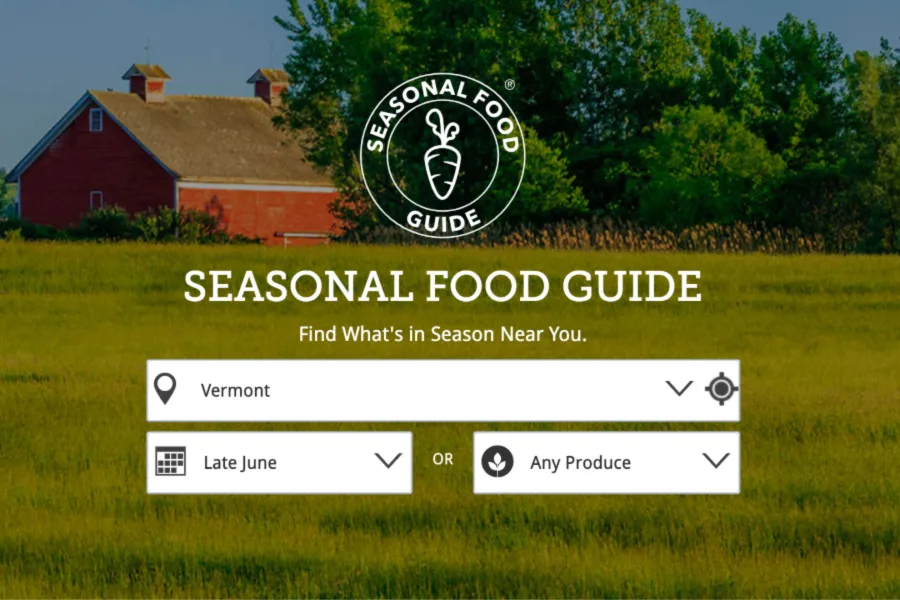 This fantastic website helps you find the best produce in season by state