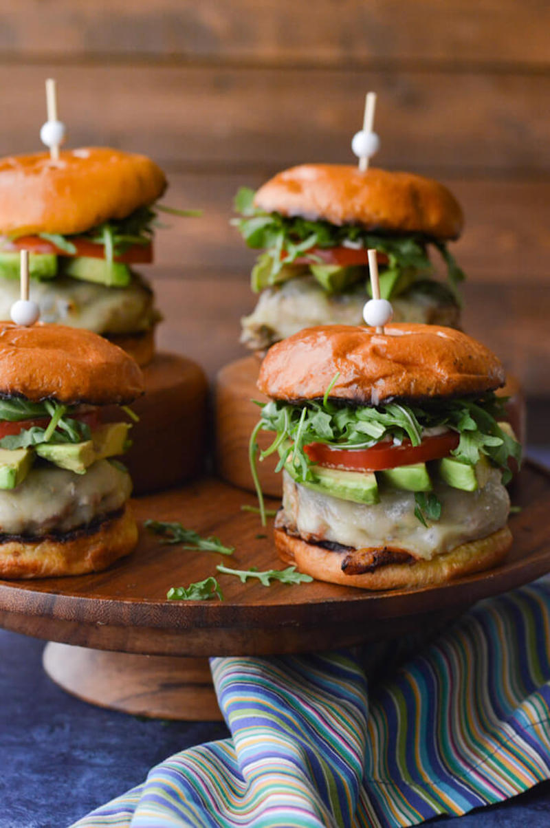Weekly meal plan: Avocado Turkey Burgers at Linger a Little 