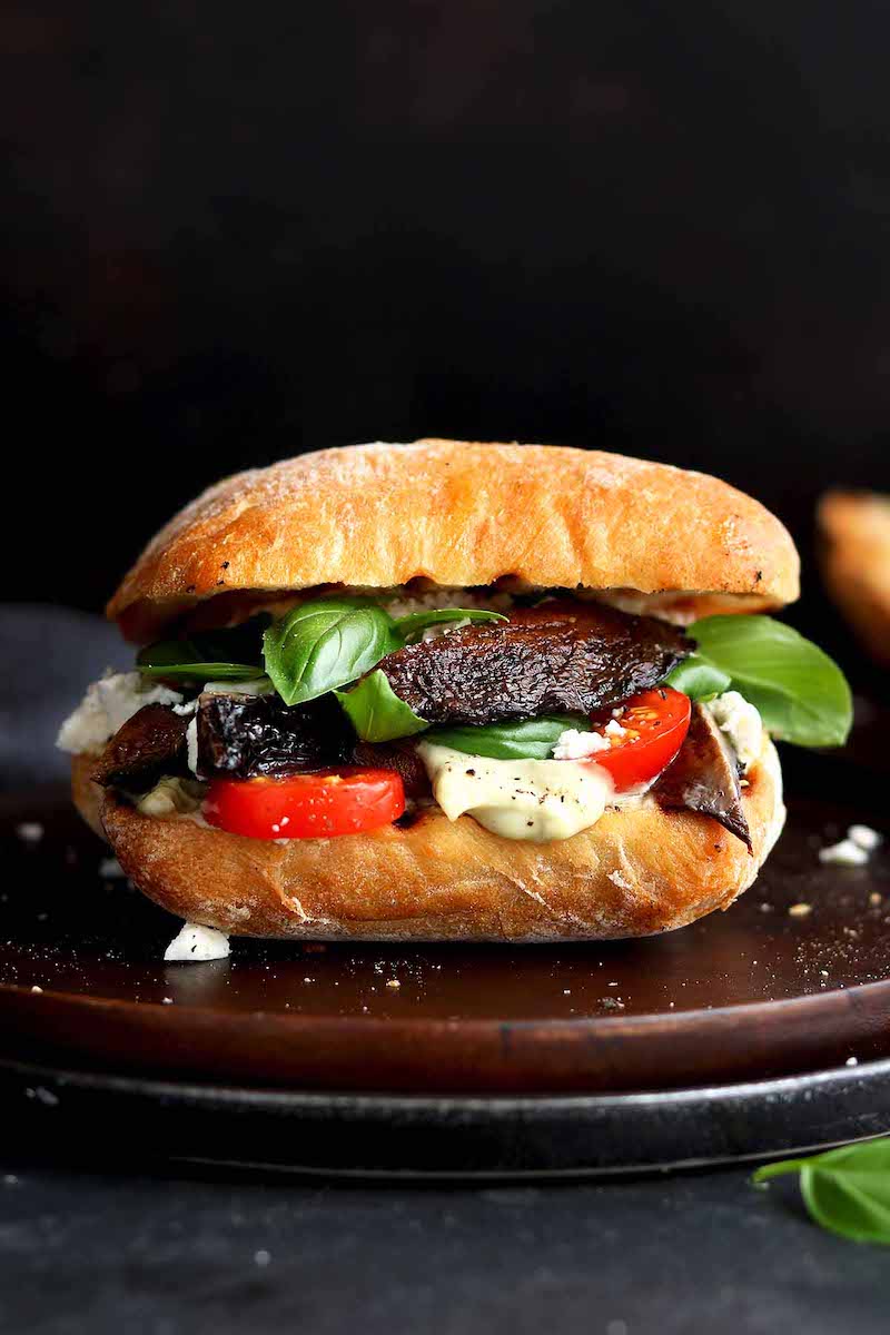 Weekly meal plan: Portobello Mushroom Sandwiches at The Last Food Blog