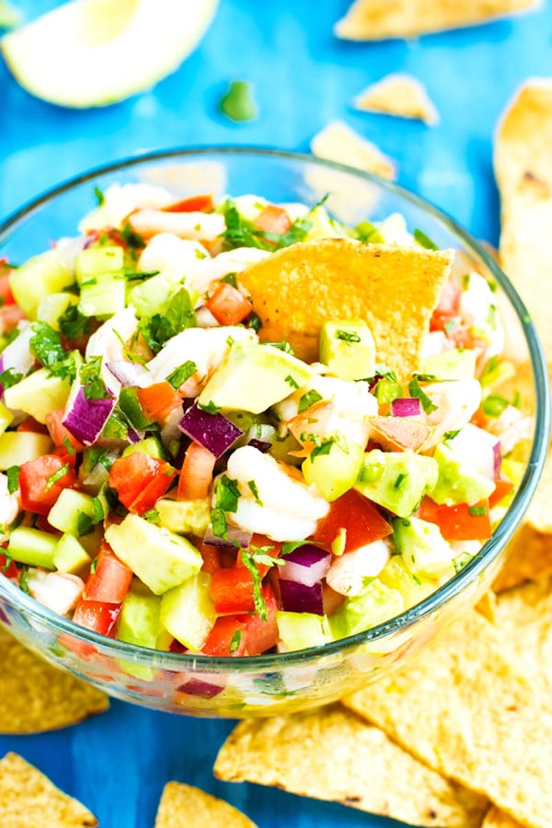 Weekly meal plan: Shrimp Ceviche at Evolving Table