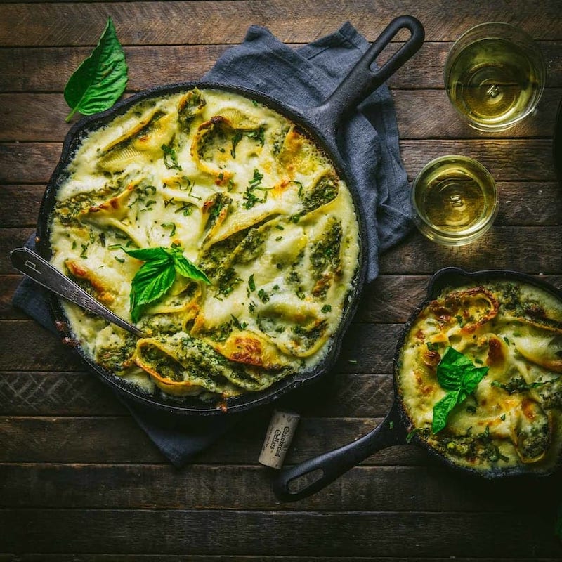 Weekly meal plan: Stuffed Shells with Swiss Chard and Fontina at Nerds with Knives Weekly meal plan: Stuffed Shells with Swiss Chard and Fontina at Nerds with Knives