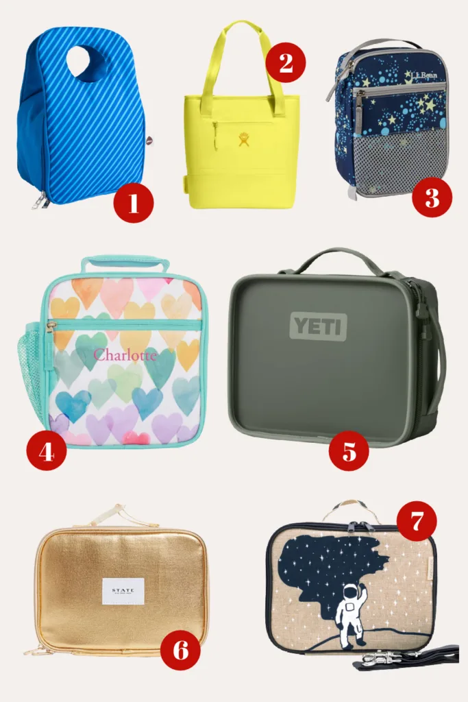 7 of the best insulated lunch bags + totes for kids | cool mom picks editors recommendations 2023
