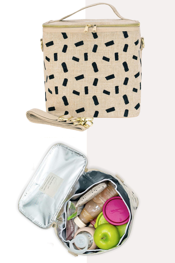 SoYoung Insulated Lunch Tote is one of our favorites for easy carrying and removable insulation for cleaning