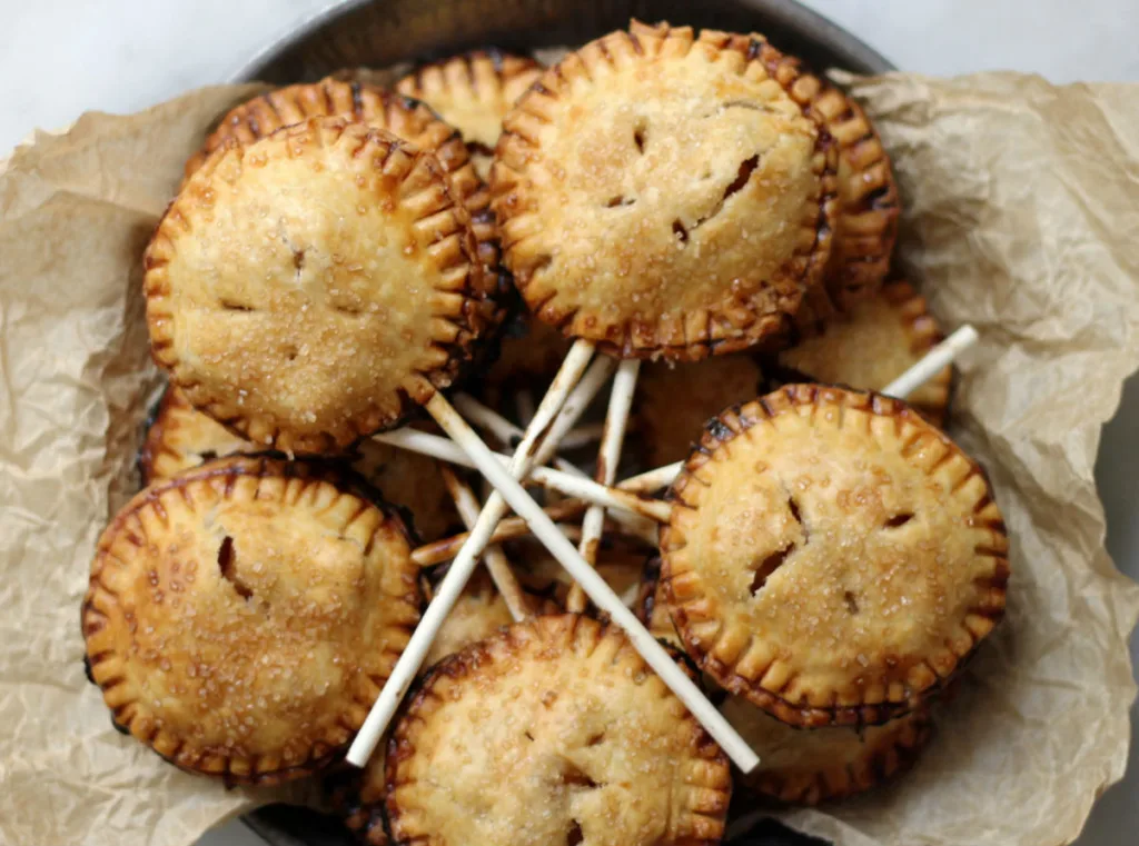 Apple recipes for Rosh Hashanah: Apples and Honey Pie Pops from My Jewish Learning Apple recipes for Rosh Hashanah: Apples and Honey Pie Pops from My Jewish Learning