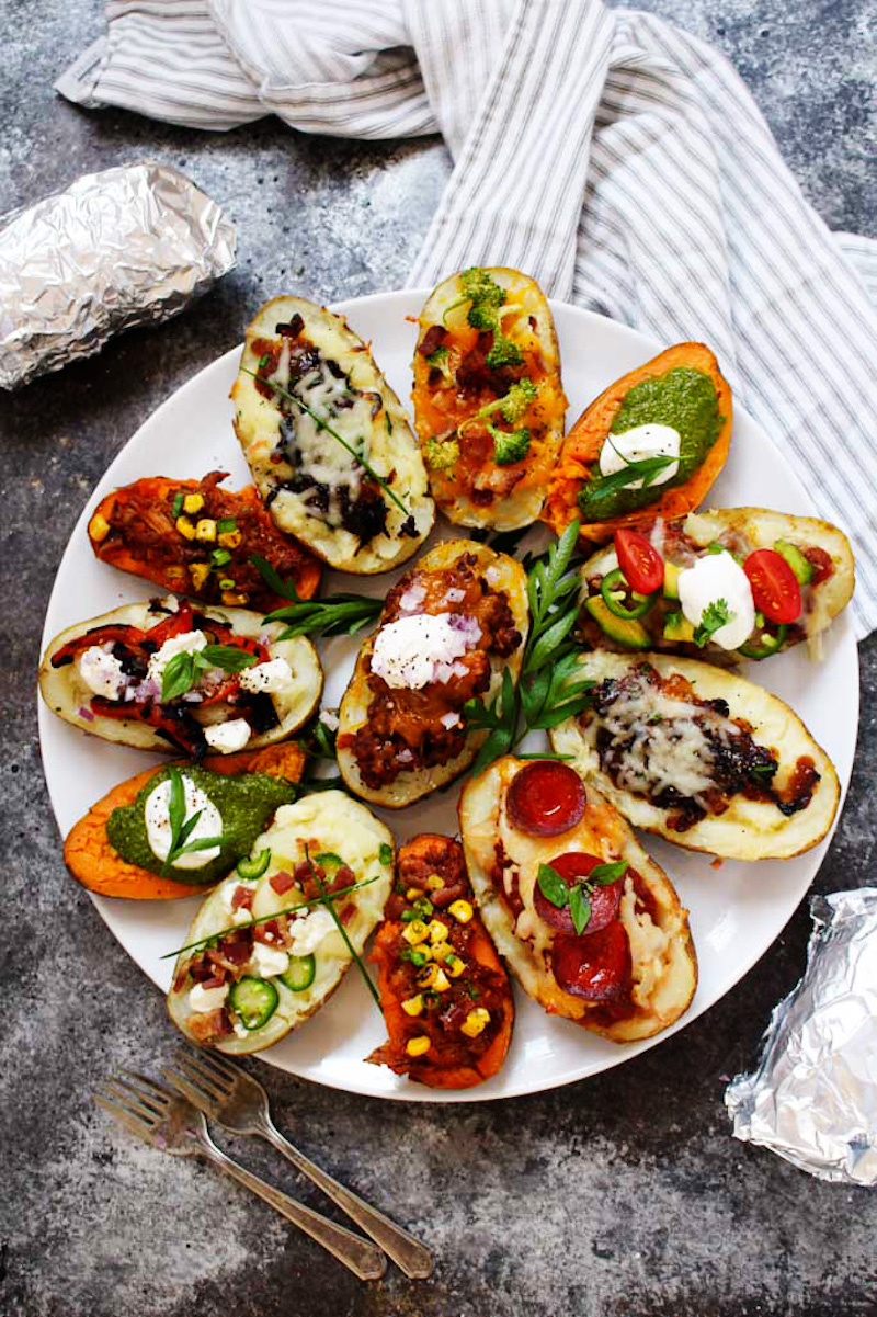 Weekly meal plan: DIY Baked Potatoes at Platings & Pairings