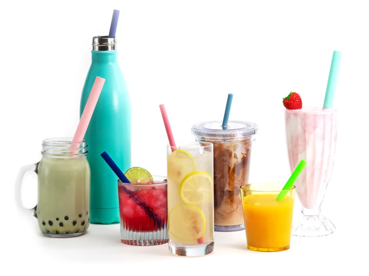 New reusable straws in silicone: Sign us up!