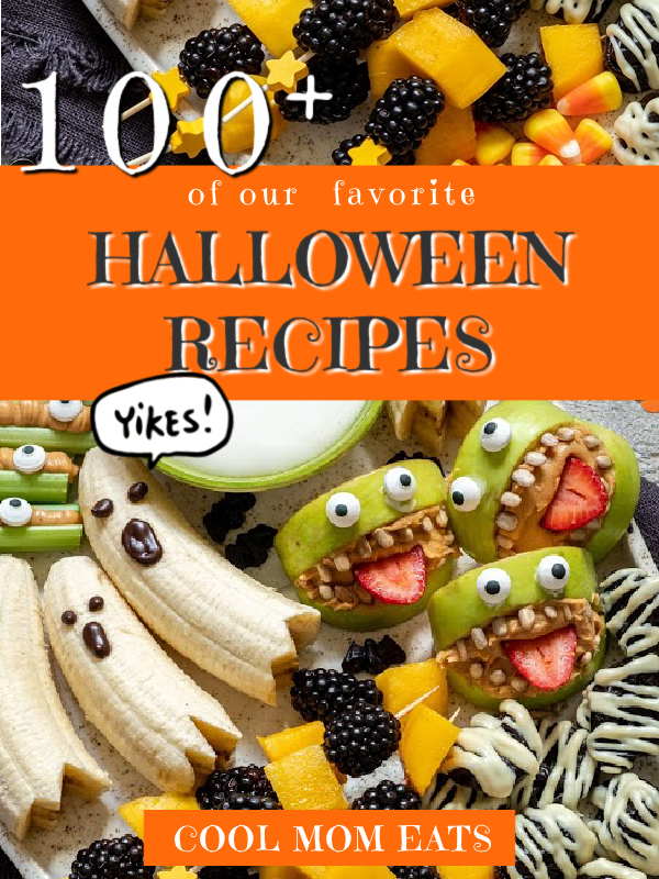 100+ of our favorite Halloween recipes, treats, dinners, cocktails and more! | Cool Mom Eats