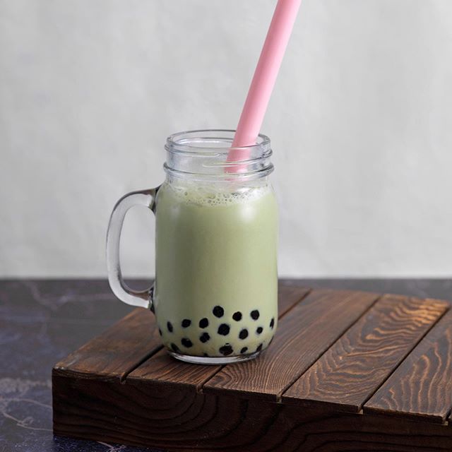 GIR reusable silicone boba straw, wide enough for bubble tea, smoothies and frappes