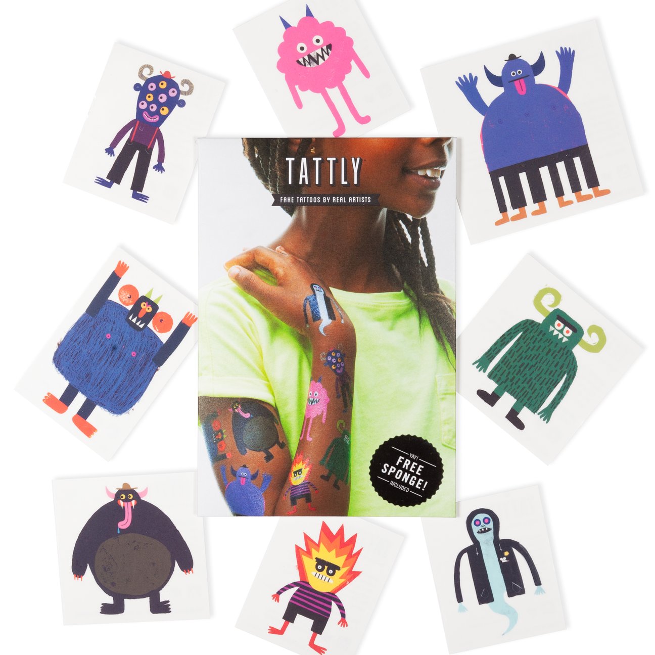 Non-candy Halloween treats like Tattly's Halloween tattoos make Halloween more inclusive