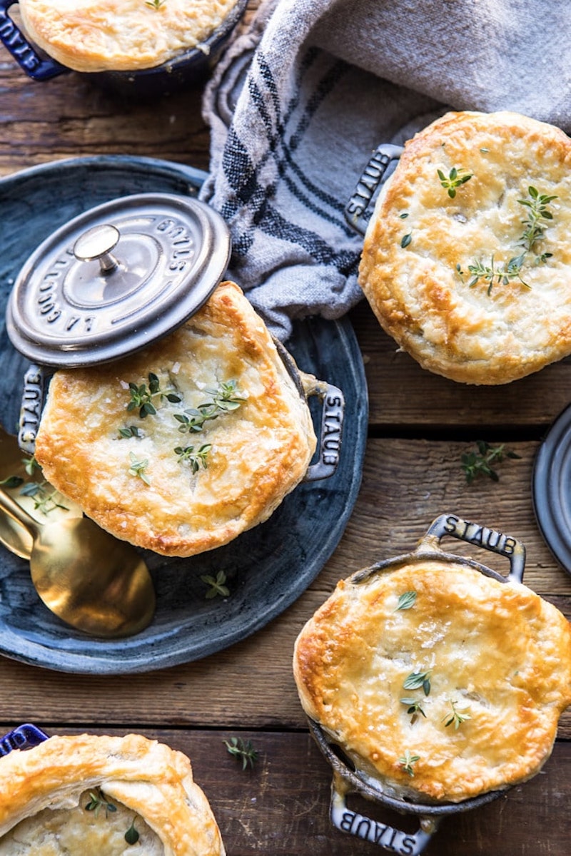 Weekly meal plan: Turkey & Wild Rice Pot Pie at Halfbaked Harvest