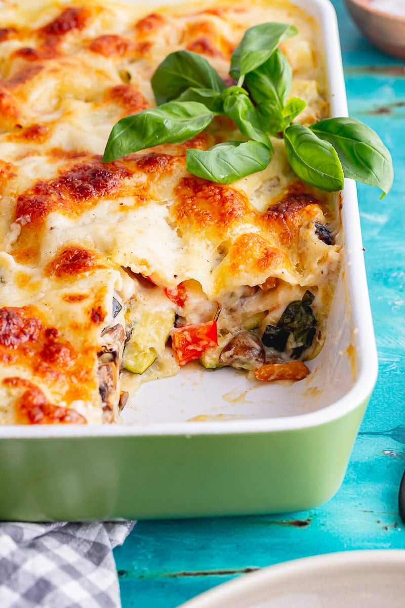 Weekly meal plan: Vegetable Lasagna at The Cook Report