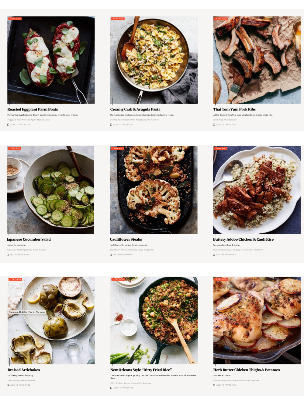 Find fantastic, down-to-earth recipes on the new Cravings by Chrissy Teigen food blog