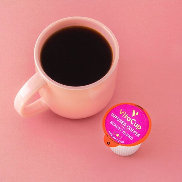 VitaCup infused coffee blends are available in K-Cups or as ground beans