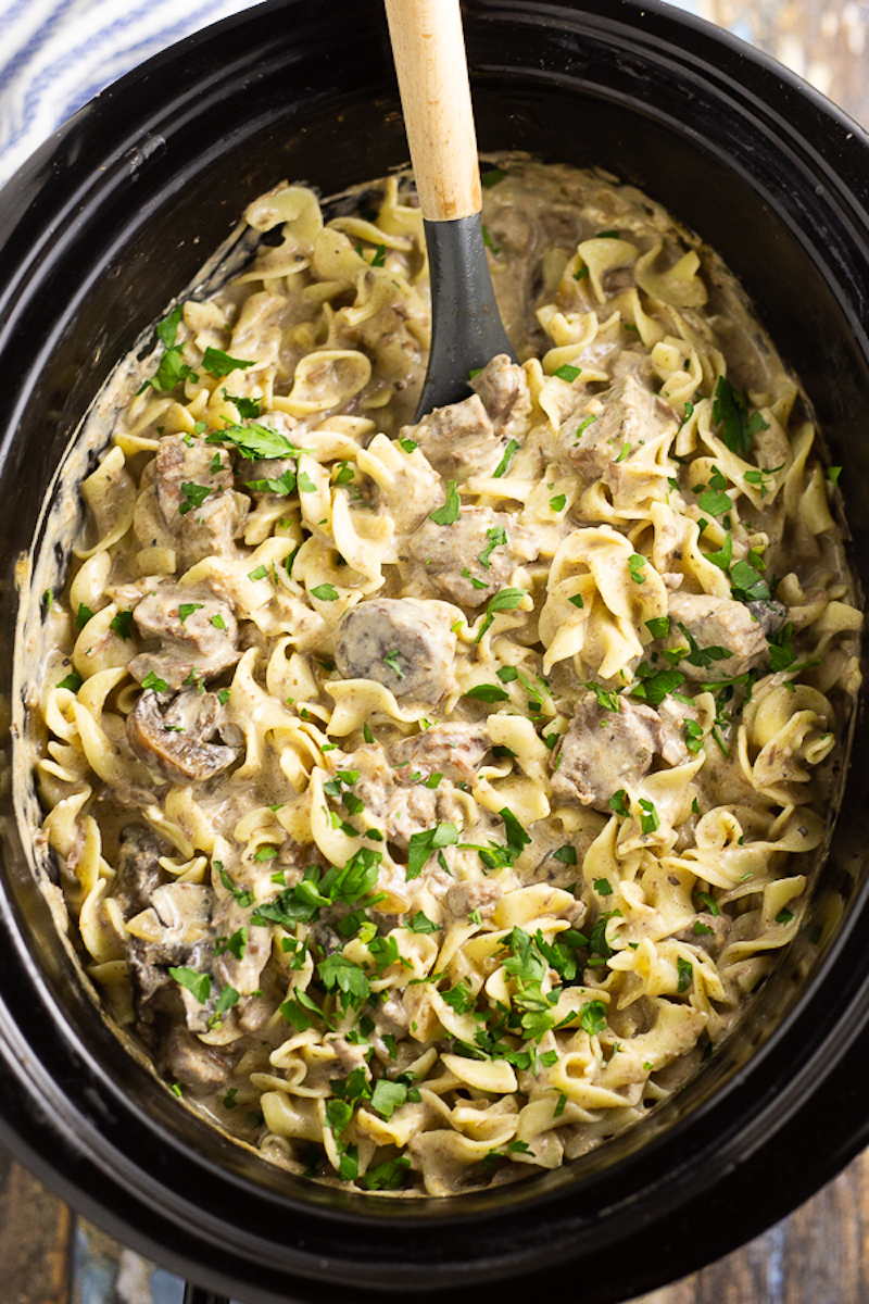 Weekly meal plan: Beef Stroganoff at The Gracious Wife