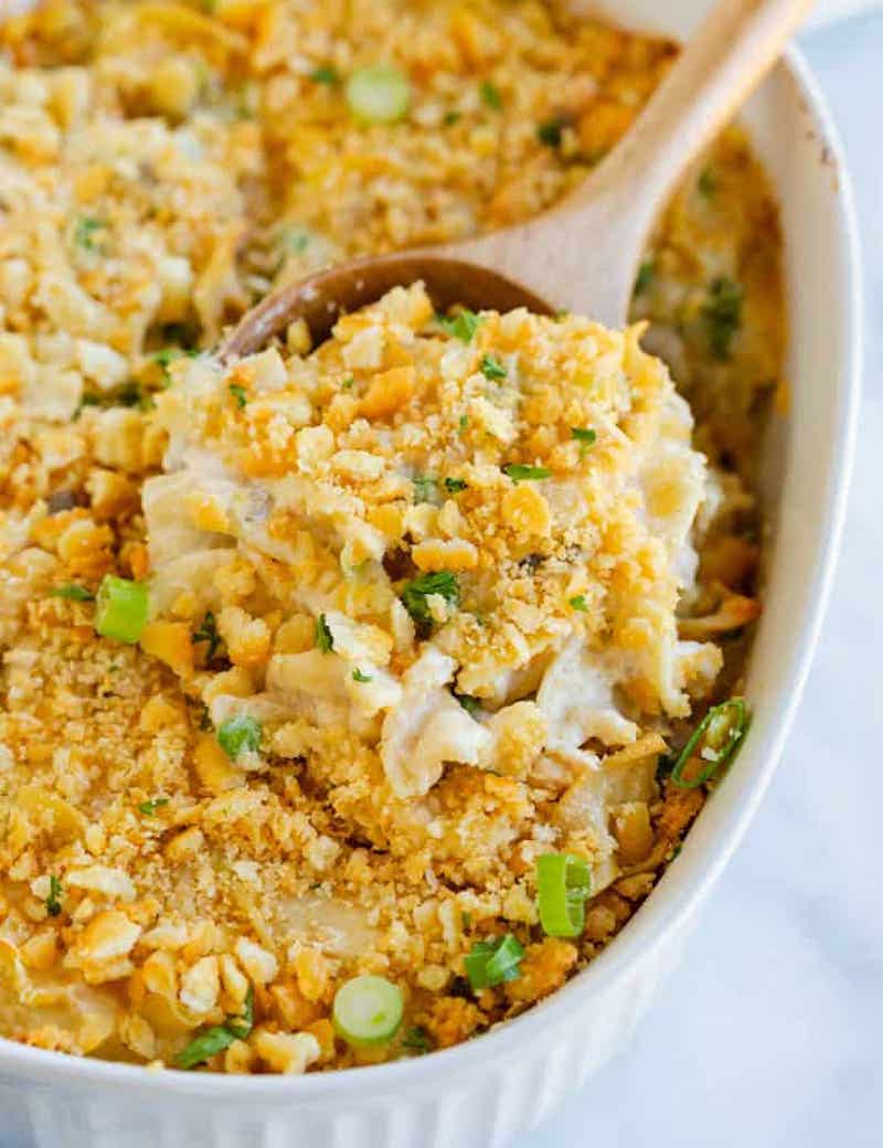 Weekly meal plan: Tuna casserole at The Cozy Cook