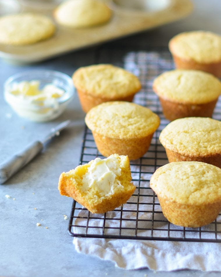 Good-luck foods for new year: Cornbread muffins from Once Upon a Chef