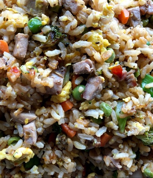 Good luck foods for new year: Pork fried rice from Mashup Mom