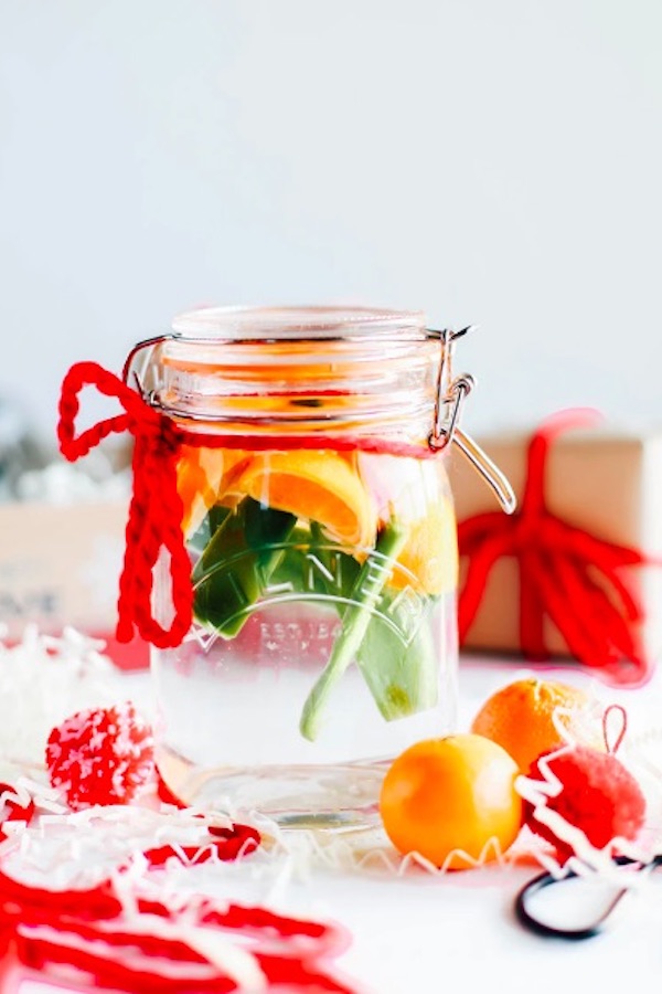 Jalapeno-clementine tequila homemade liqueur gift | The Inspired Home