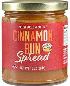 Trader Joe's November picks - Cinnamon Bun Spread