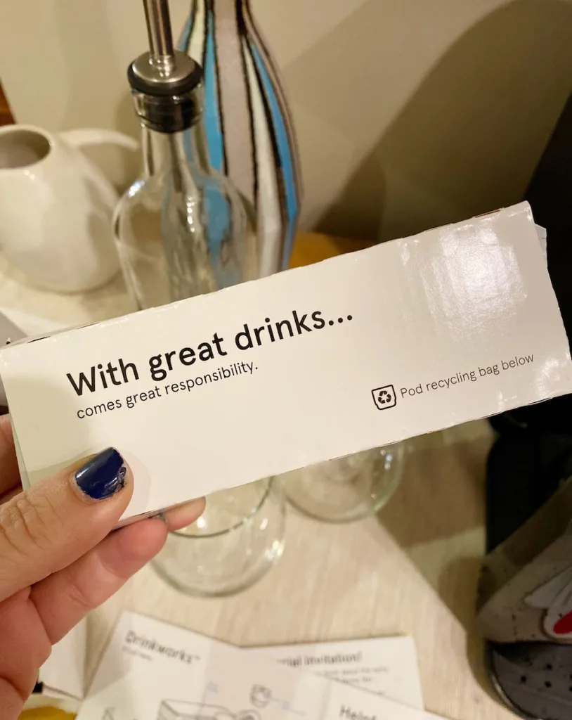 Drinkworks by Keurig makes it easy to recycle the cocktail pods (sponsor) Drinkworks by Keurig makes it easy to recycle the cocktail pods (sponsor)