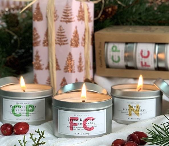 Trader Joe's gifts | Holiday Candle Trio Trader Joe's gifts | Holiday Candle Trio