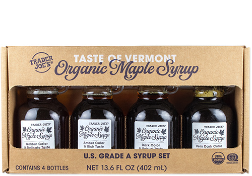 Trader Joe's gifts | Organic maple syrup variety pack Trader Joe's gifts | Organic maple syrup variety pack